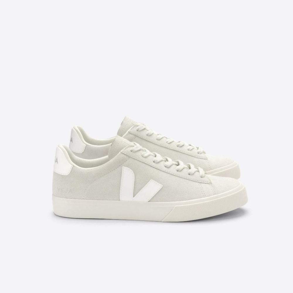 Veja Campo Suede Sneaker - "Natural White" - Picture 2 of 11